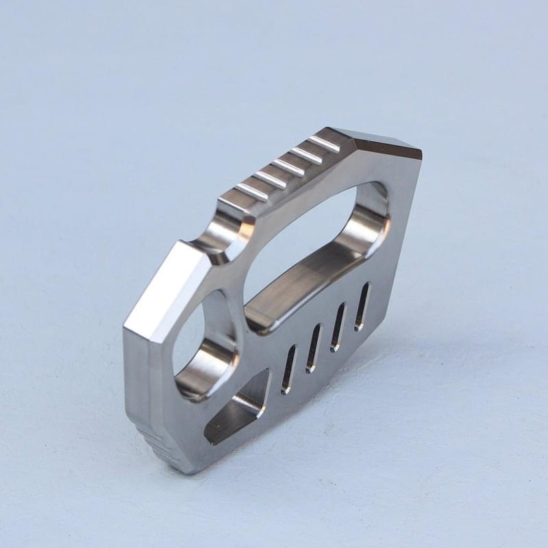 Steel Four Finger Knuckles – Skywalker Futuristic with 304 or Brass CNC Machined detail image - detail view 7