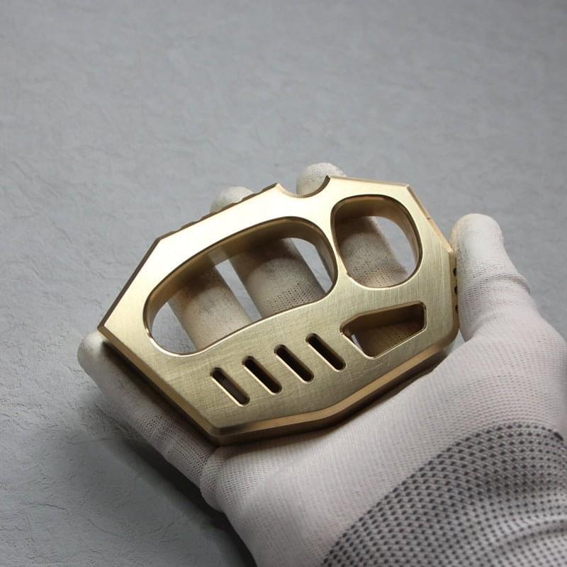 Steel Four Finger Knuckles – Skywalker Futuristic with 304 or Brass CNC Machined detail image - detail view 8