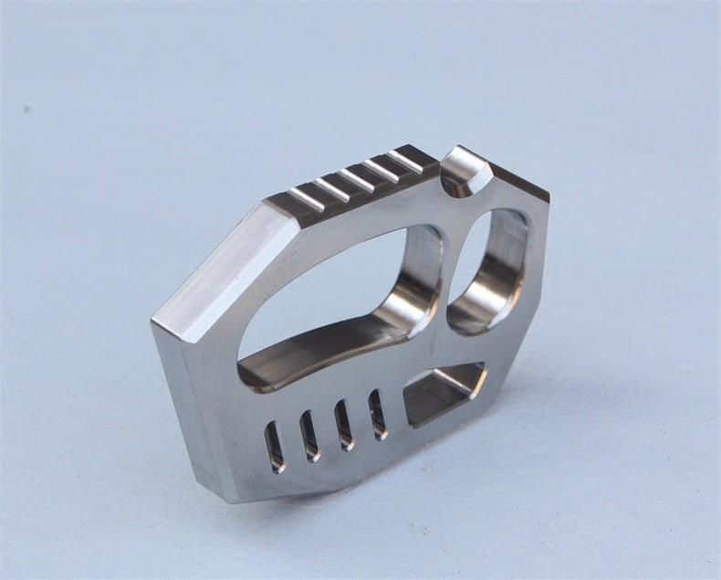 Steel Four Finger Knuckles – Skywalker Futuristic with 304 or Brass CNC Machined detail image - detail view 9
