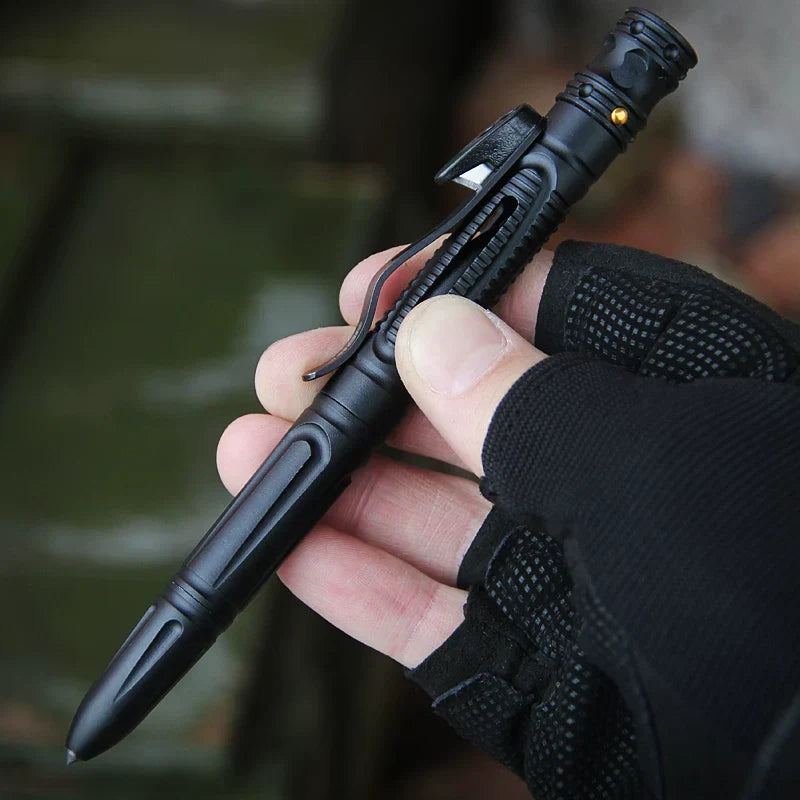 Steel Glass Breaker Tactical Pen – Self Defense Tool with Tungsten EDC variant image