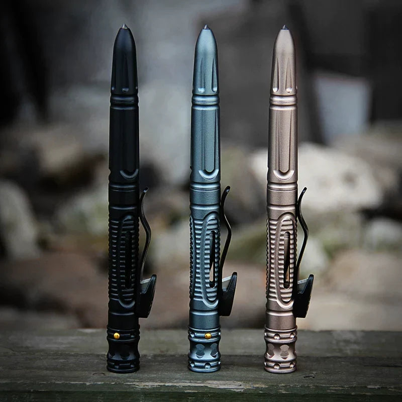 Steel Glass Breaker Tactical Pen – Self Defense Tool with Tungsten EDC detail image - detail view 3