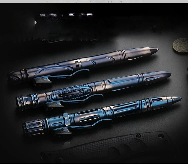 Steel Glass Breaker Tactical Pen – Self Defense Tool with Tungsten EDC detail image - detail view 6