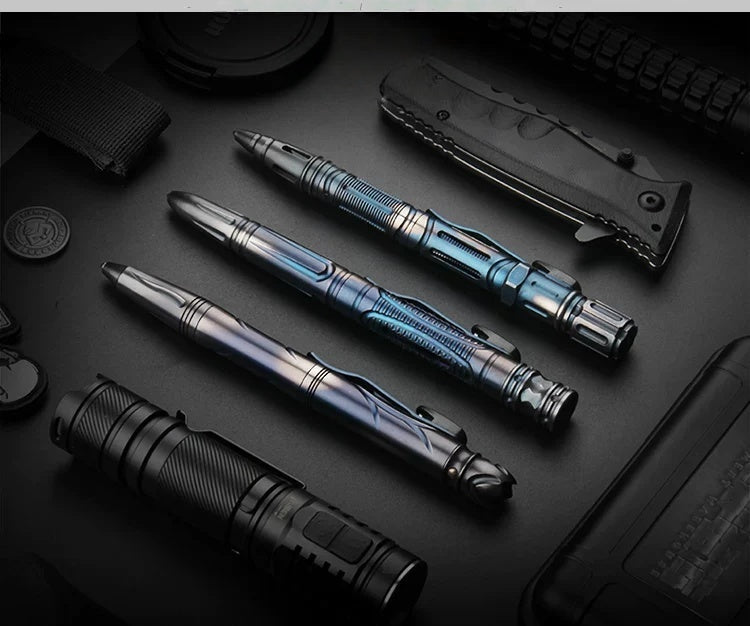 Steel Glass Breaker Tactical Pen – Self Defense Tool with Tungsten EDC detail image - detail view 7