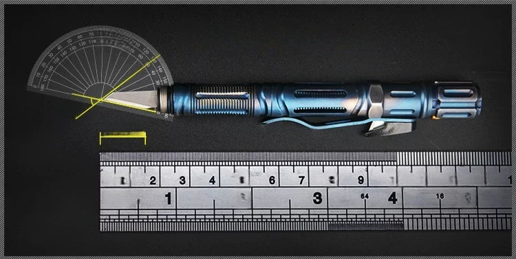 Steel Glass Breaker Tactical Pen – Self Defense Tool with Tungsten EDC detail image - detail view 8