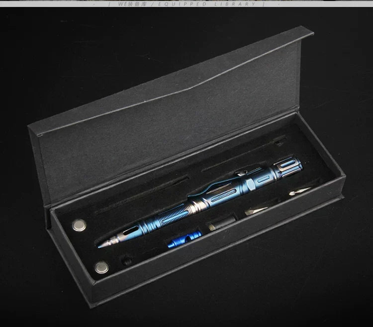 Steel Glass Breaker Tactical Pen – Self Defense Tool with Tungsten EDC detail image - detail view 9