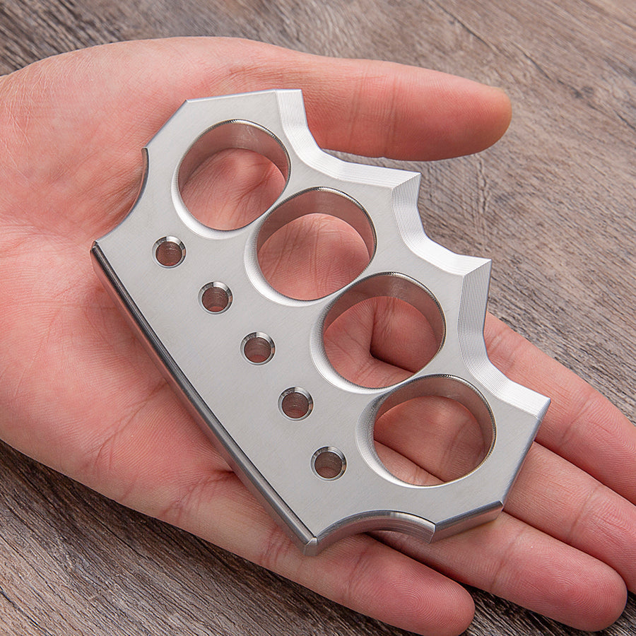 Steel Spiked Knuckles – Brass with Duster Self Defense with 304 detail image - detail view 5
