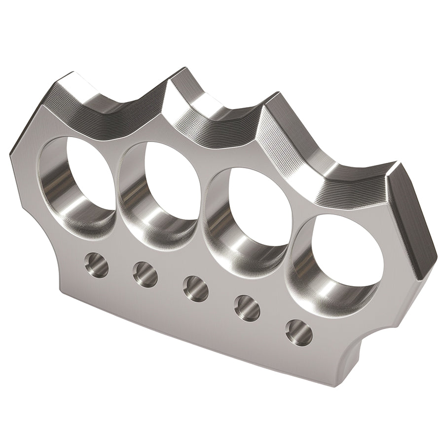 Steel Spiked Knuckles – Brass with Duster Self Defense with 304 product image