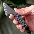 Steel Tactical Axe – Lil' Axion D2 Mini Knife with One-Piece Construction with Sheath EDC variant image