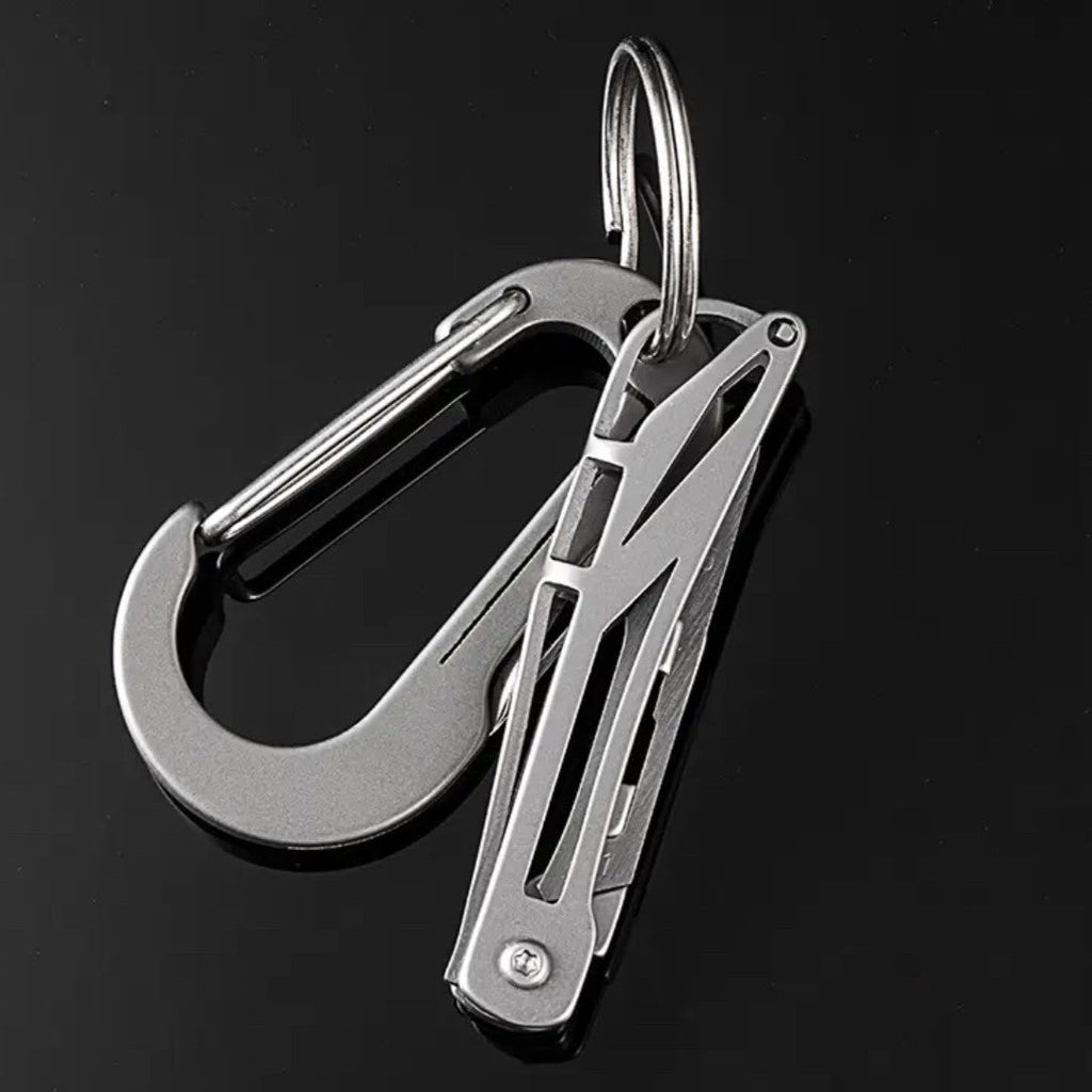 Steel Utility Knife – SharpFlex with Pocket EDC with Replaceable No. 11 Surgical Blade detail image - detail view 5