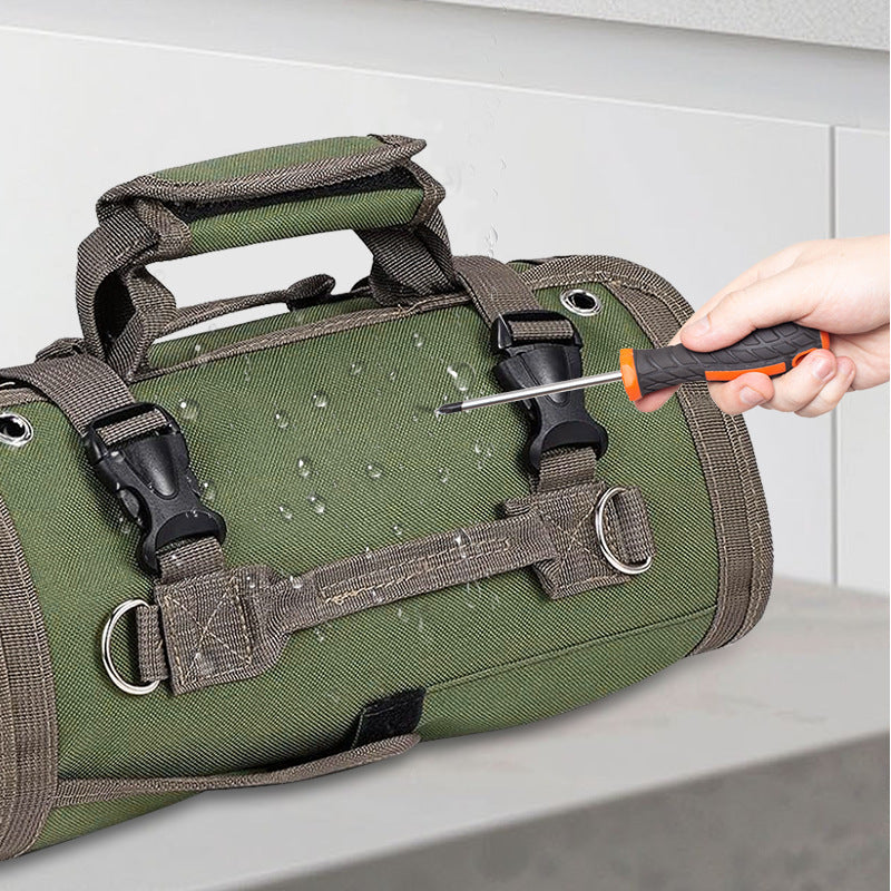 Tactical EDC Pouch – Multi-Functional Roll-Up Tool Organizer with Versatile Storage Bag detail image - detail view 3