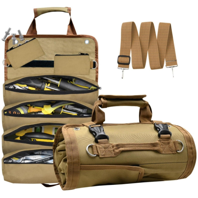 Tactical EDC Pouch – Multi-Functional Roll-Up Tool Organizer with Versatile Storage Bag variant image - product view 13