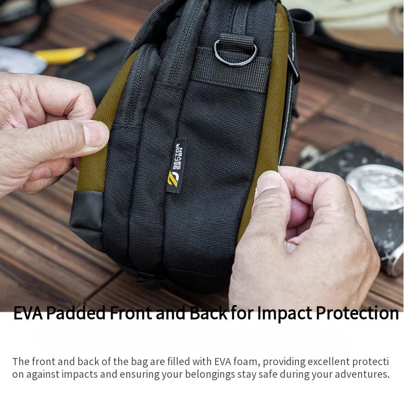 Tactical EDC Pouch – Raccoon Bag with Multi-Functional Crossbody & Waist Pack detail image - detail view 10