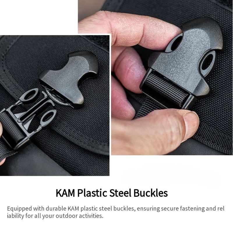 Tactical EDC Pouch – Raccoon Bag with Multi-Functional Crossbody & Waist Pack detail image - detail view 11