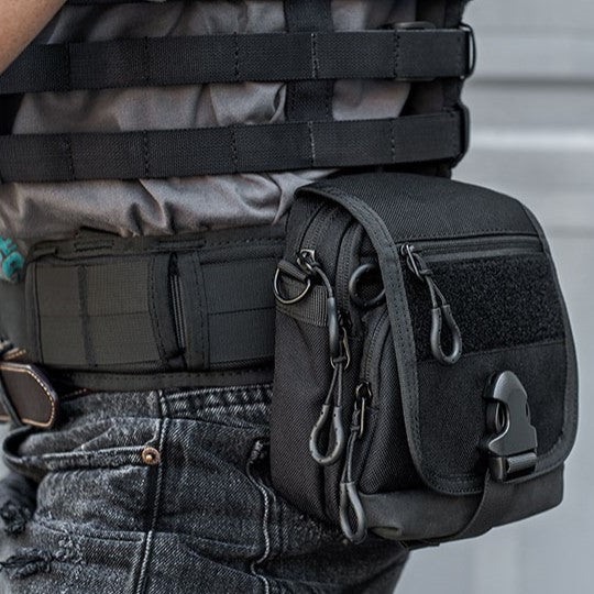 Tactical EDC Pouch – Raccoon Bag with Multi-Functional Crossbody & Waist Pack detail image - detail view 16
