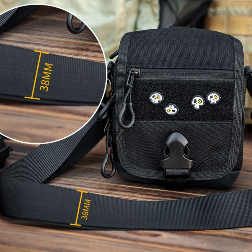 Tactical EDC Pouch – Raccoon Bag with Multi-Functional Crossbody & Waist Pack detail image - detail view 6