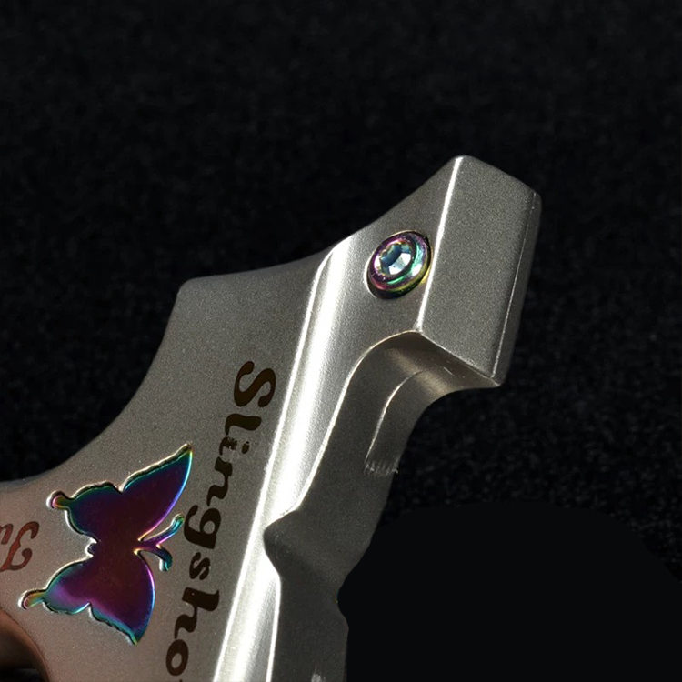 Target Slingshot – Professional with Butterfly One-Piece Stainless Steel Fast Shooting detail image