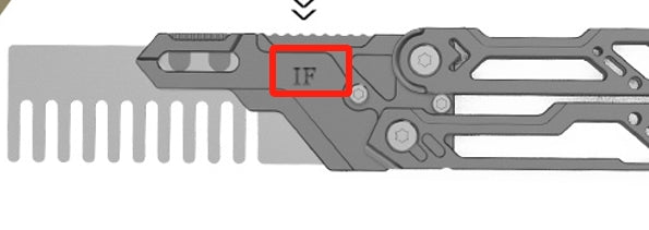 Titanium Balisong Trainer – Butterfly Knife Flipping EDC Training Utility detail image - detail view 15