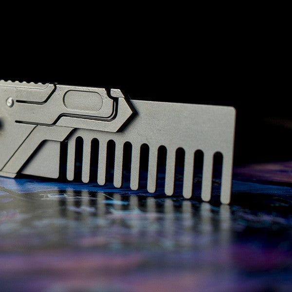 Titanium Balisong Trainer – Butterfly Knife Flipping EDC Training Utility detail image - detail view 4