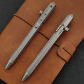Titanium Tactical Pen - Tungsten Steel Window Breaker EDC Self-Defense Writing Tool
