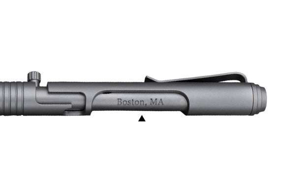Titanium Bolt Action Tactical Pen – Bullet Ant 2.0 - Multi-Tool with EDC detail image - detail view 20