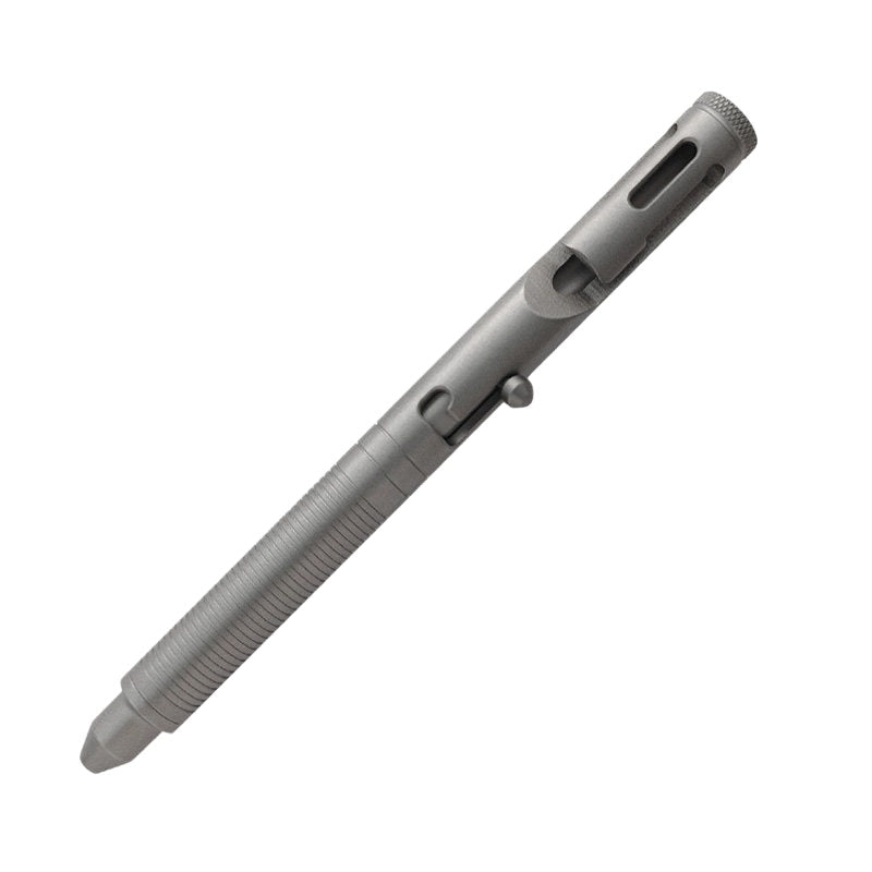 Titanium Bolt Action Tactical Pen – TC4 EDC CNC Machined for Writing, Everyday Carry variant image - product view 7