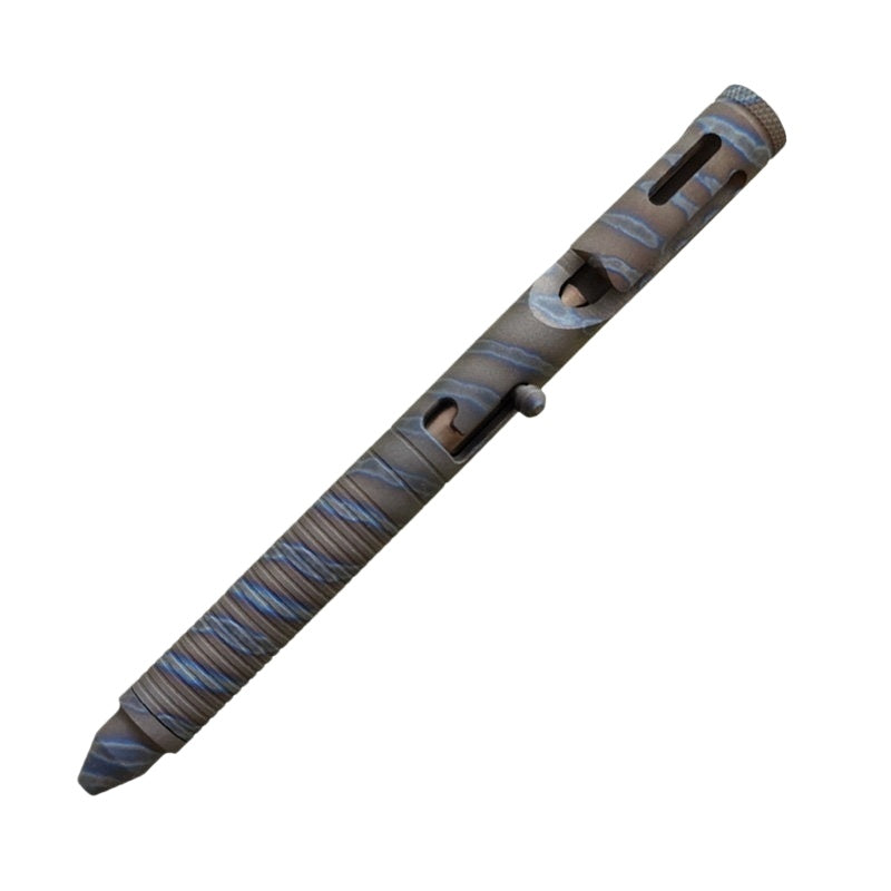 Titanium Bolt Action Tactical Pen – TC4 EDC CNC Machined for Writing, Everyday Carry variant image