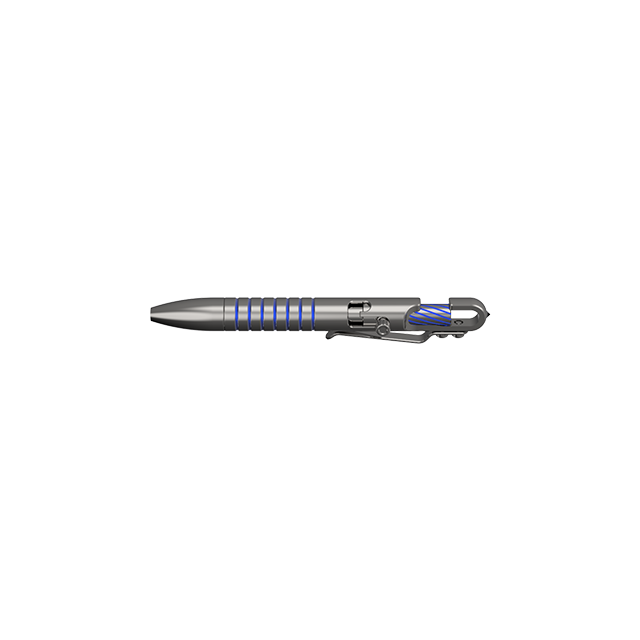 Titanium Bolt Action Tactical Pen – Ultimate GR5 with Waterproof EDC with Secure Hook variant image - product view 12