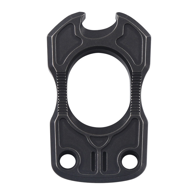 Titanium Bottle Opener Knuckles – EDC with TC4 Ring Multi-Function Self Defense Tool product image