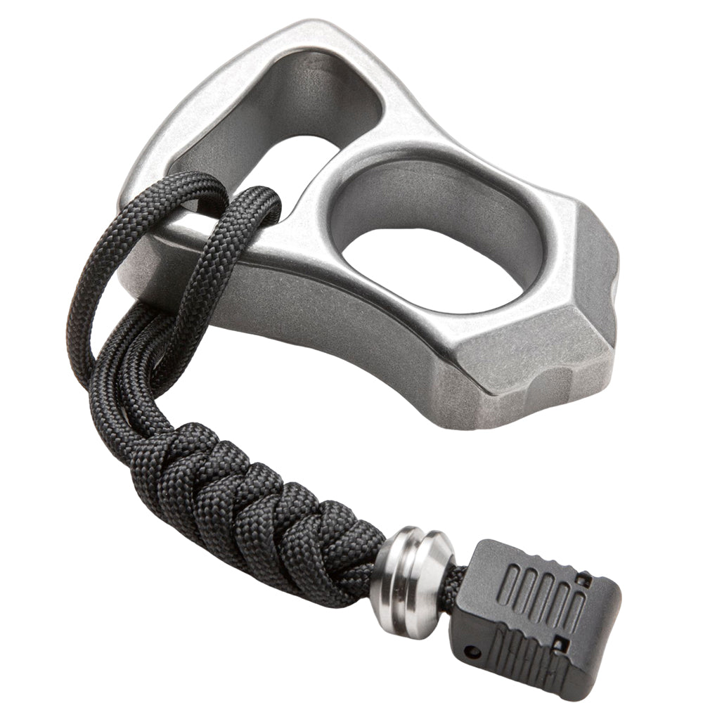 Titanium Bottle Opener Knuckles – TC21 Extreme-Thick 18mm with Stonewash Aerospace Grade product image