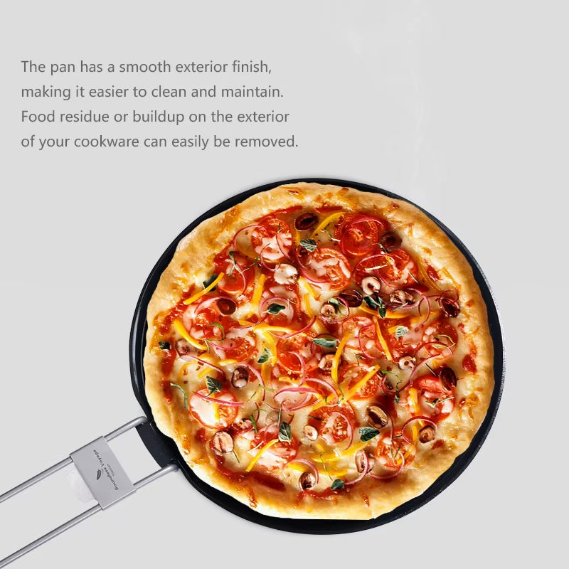 Titanium Camping Skillet – AeroTitan Lightweight Foldable with Pure Pan detail image - detail view 7