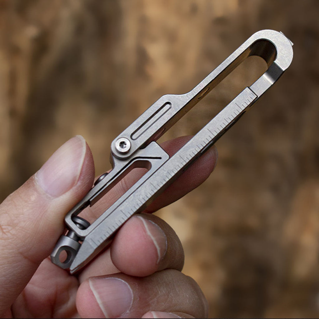 Titanium EDC Keychain Tool – K-Smart 3.0 with 12-in-1 Multi with Quick-Release Mechanism detail image - detail view 4