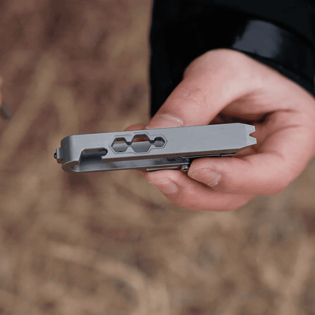 Titanium EDC Keychain Tool – K-Smart 3.0 with 12-in-1 Multi with Quick-Release Mechanism detail image - detail view 5