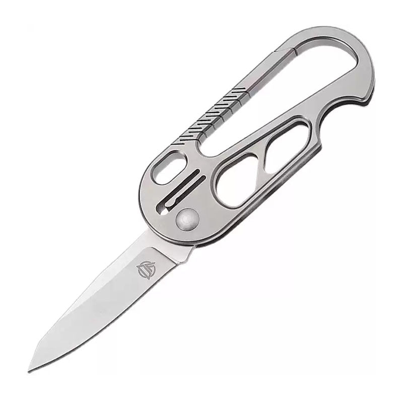 Titanium EDC Knife – EdgeKey Multi-Function Keychain with M390 or 8Cr13MoV Steel detail image - detail view 5