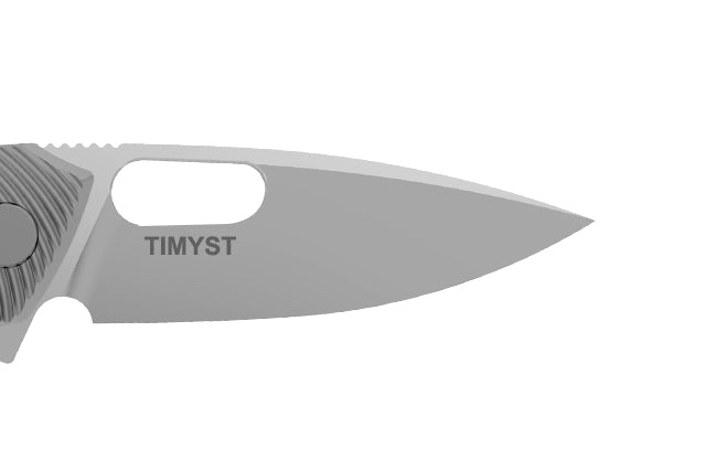 Titanium EDC Knife – Shadow Blade with M390 Steel Blade with Precision Engineering detail image - detail view 23
