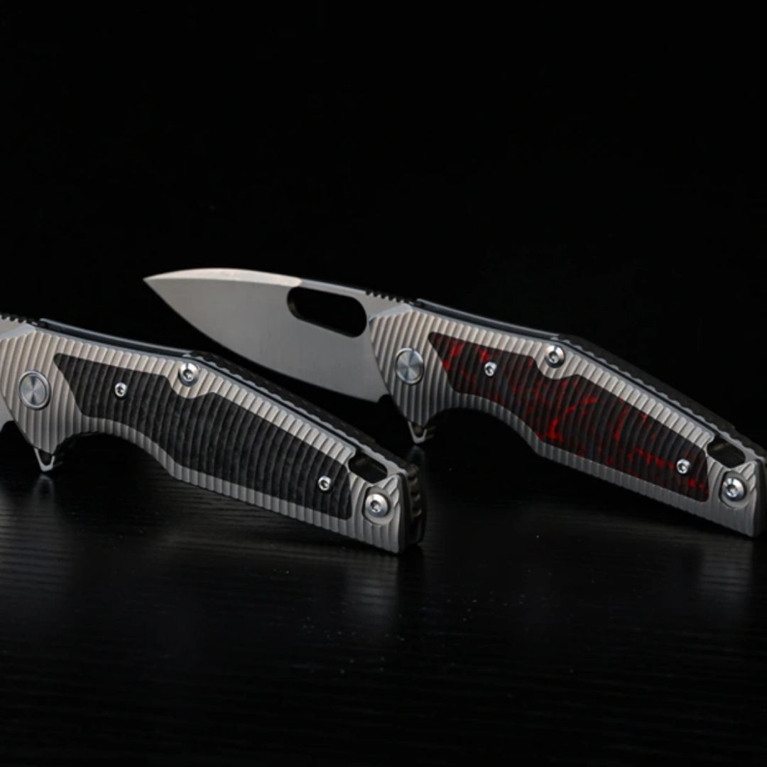 Titanium EDC Knife – Shadow Blade with M390 Steel Blade with Precision Engineering variant image