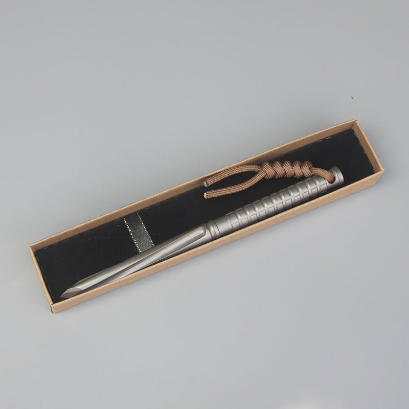 Titanium EDC Knife – TC21 Tactical Cyclone Dagger for Everyday Utility, Collecting detail image - detail view 5