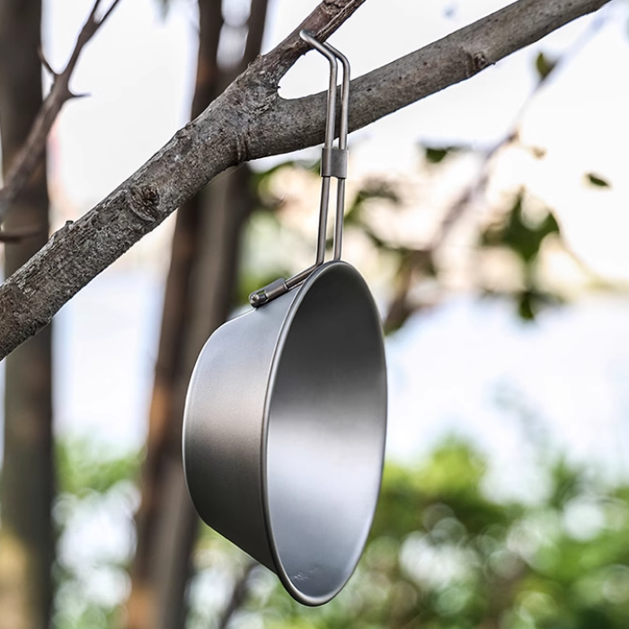 Titanium EDC Multi-Tool – Featherlight Feast Ultralight Folding Utensil Set detail image - detail view 4