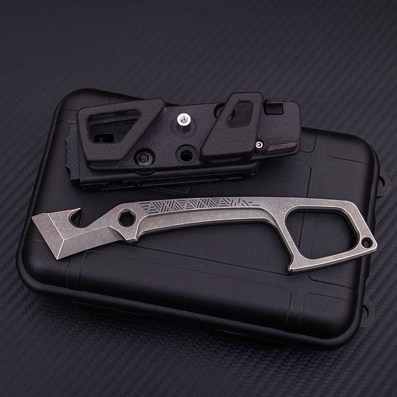 Titanium EDC Multi-Tool – Ironclad Pry - Bar with TC21 Alloy 7mm Thick variant image - product view 7