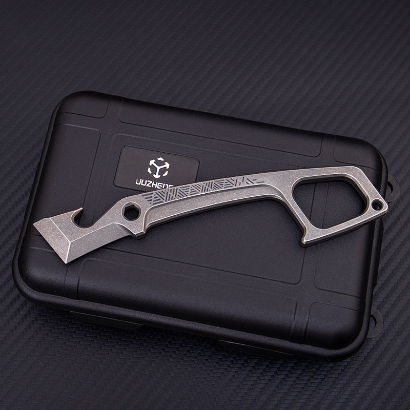 Titanium EDC Multi-Tool – Ironclad Pry - Bar with TC21 Alloy 7mm Thick variant image