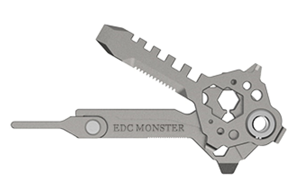 Titanium EDC Multi-Tool – Keymaster 12-in-1 with Compact Versatile Design detail image - detail view 15