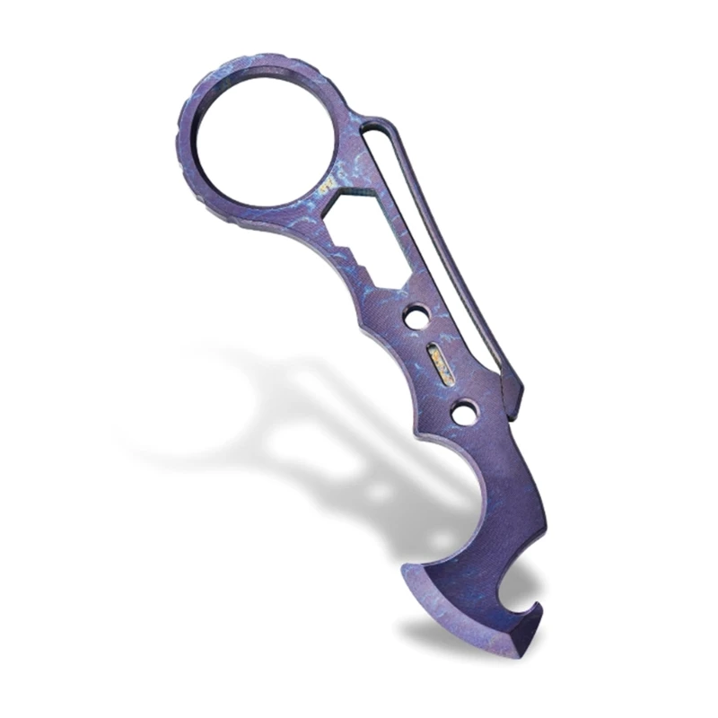 Titanium EDC Multi-Tool – TitanSpike - Card with Crowbar, Wrenches & Bottle Opener variant image - product view 10