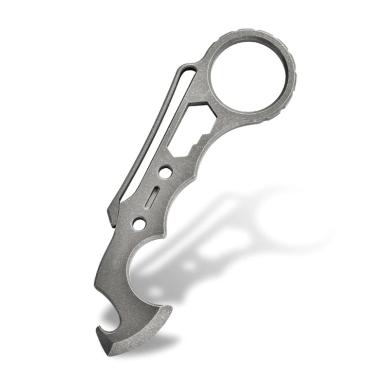 Titanium EDC Multi-Tool – TitanSpike - Card with Crowbar, Wrenches & Bottle Opener variant image