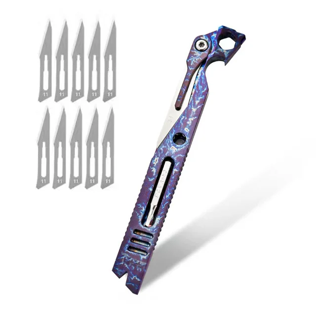 Titanium EDC Pry Bar – IronClad 9-in-1 Pocket with Aerospace-Grade Multi-Tool variant image