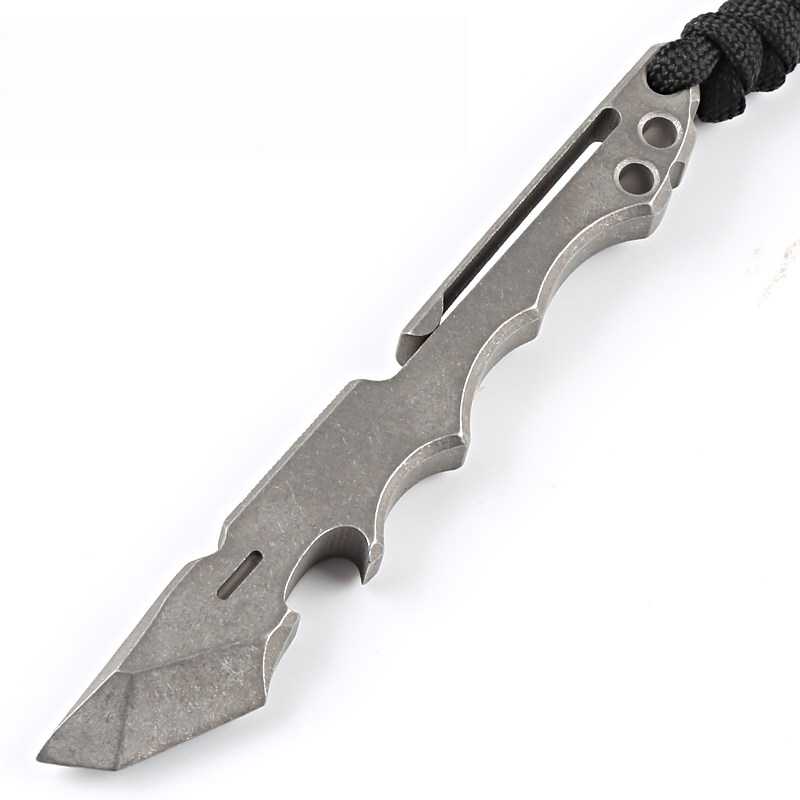 Titanium EDC Pry Bar – Mini with Multi-Function Tool Bottle Opener & Self-Defense Carry product image