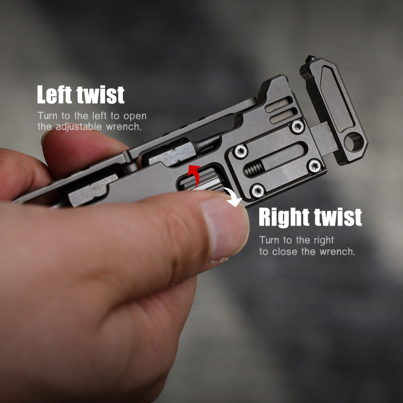 Titanium EDC Pry Bar – PryMax 2.0 All-in-1 Multi-Function with GR5 detail image - detail view 17