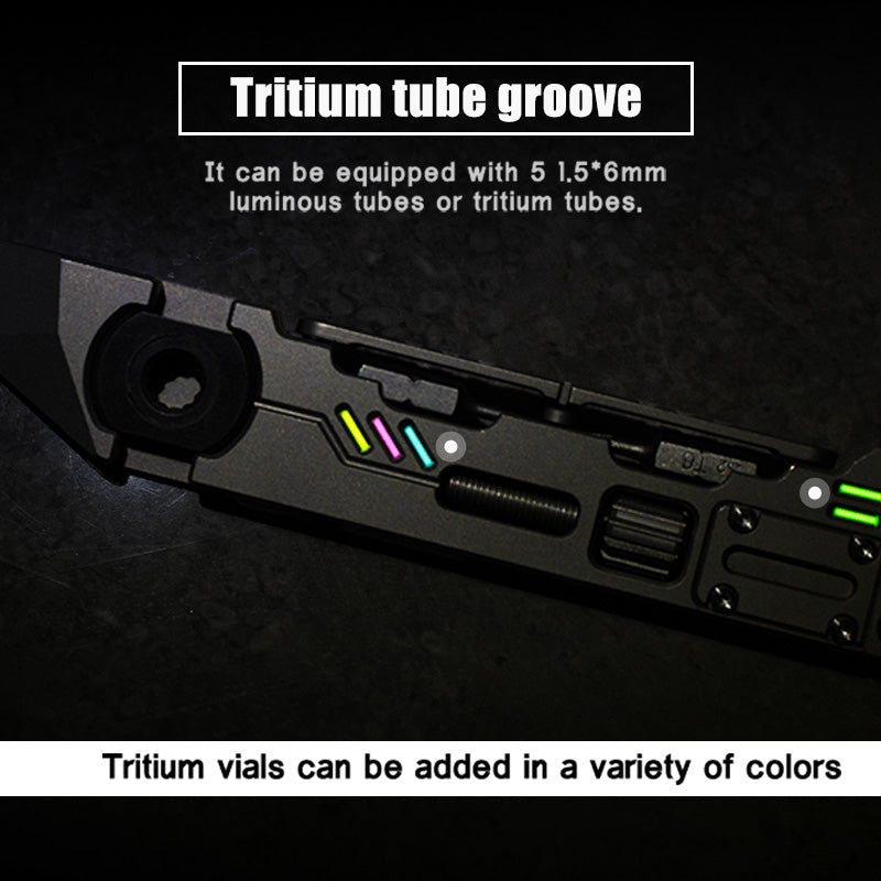 Titanium EDC Pry Bar – PryMax 2.0 All-in-1 Multi-Function with GR5 detail image - detail view 20