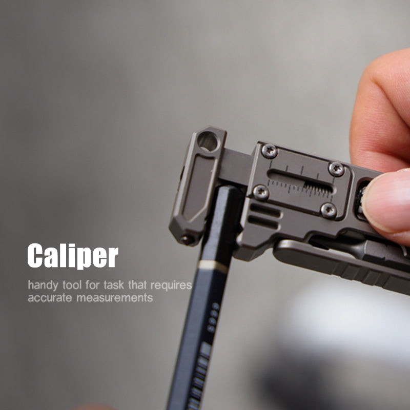 Titanium EDC Pry Bar – PryMax 2.0 All-in-1 Multi-Function with GR5 detail image - detail view 21