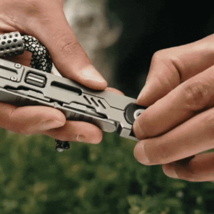 Titanium EDC Pry Bar – PryMax 2.0 All-in-1 Multi-Function with GR5 detail image - detail view 27