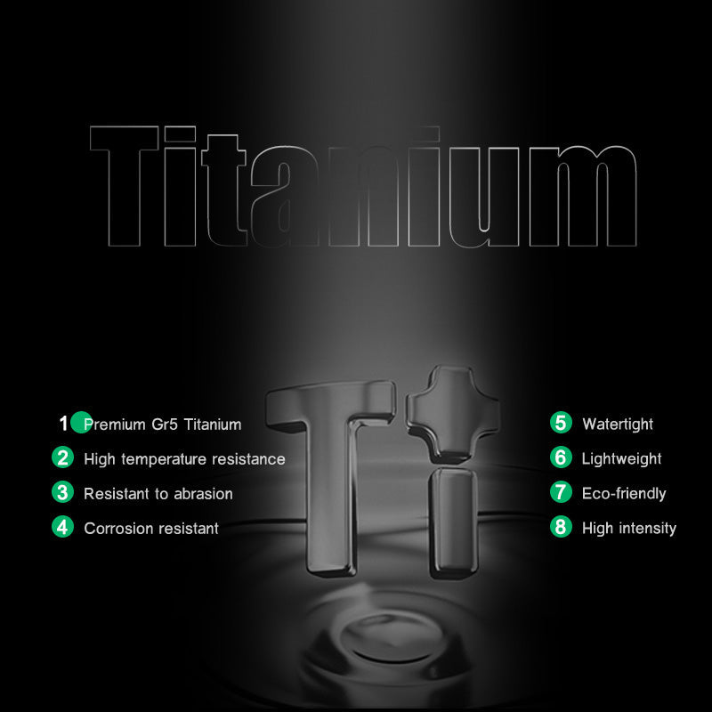 Titanium EDC Pry Bar – PryMax 2.0 All-in-1 Multi-Function with GR5 detail image - detail view 28