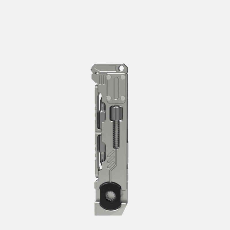 Titanium EDC Pry Bar – PryMax 2.0 All-in-1 Multi-Function with GR5 detail image - detail view 3